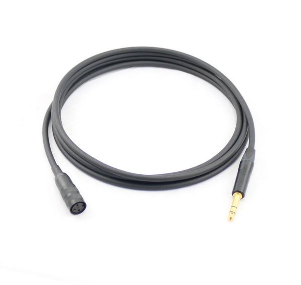 Gotham Kabel GAC-2 V1 low noise 3pol Klein Tuchel M16 - Klinke 6,35mm 1/4" TRS