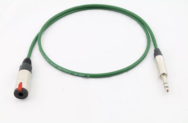 Stereo - Klinken - Kabel  6,35 mm (NP3X ) nickel Kopfhörerverlängerung SC-Albedo Kabel von "Sommercable"