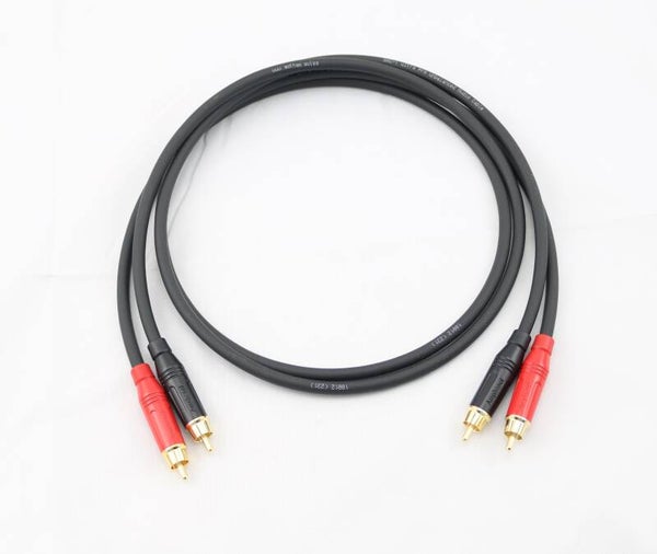 Das "ultimative" Chinch/RCA Kabel von "Gothamcable" GAC-1 Ultra pro unbalanced mit Amphenol ACPR