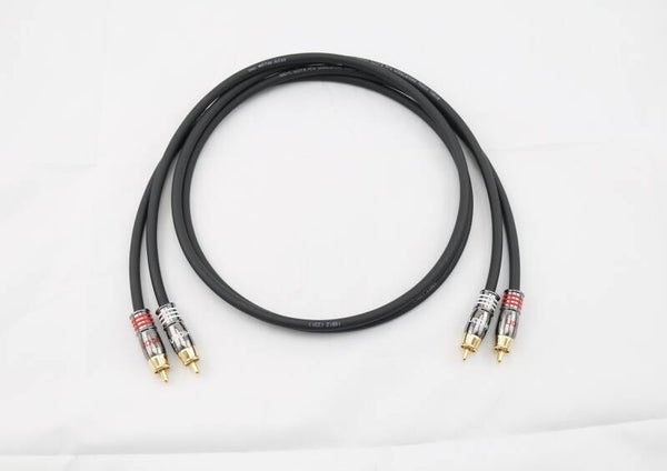 Das "ultimative" Chinch/RCA Kabel von "Gothamcable" GAC-1 Ultra pro unbalanced mit Hicon HI-CM07