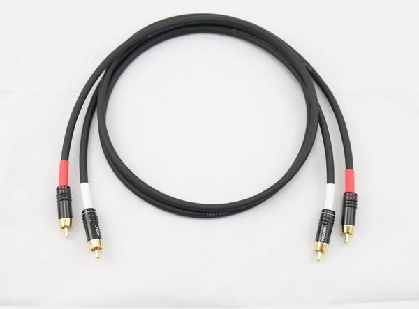Das "ultimative" Chinch/RCA Kabel von "Gothamcable" GAC-1 Ultra pro unbalanced mit Hicon HI-CM06