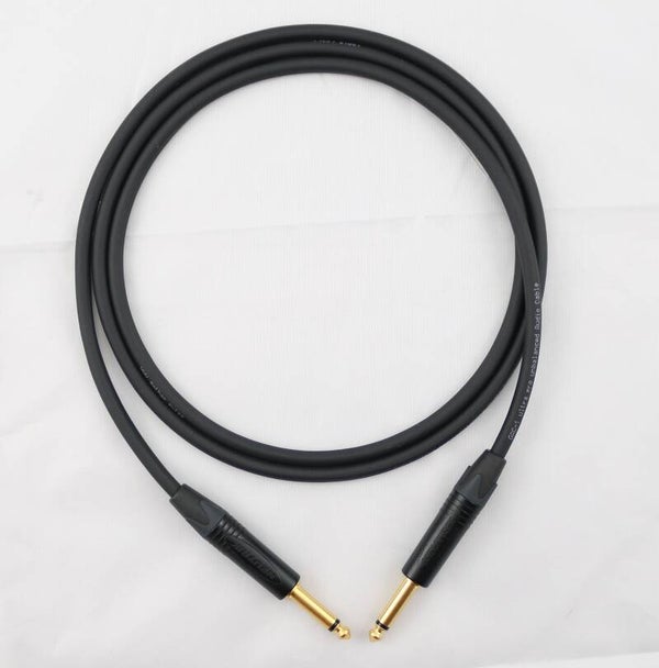 Klinkenkabel Einzelkabel 6,35mm (1/4") TS Gotham cable GAC-1 Ultra pro unbalanced mit Neutrikstecker NP2X-B