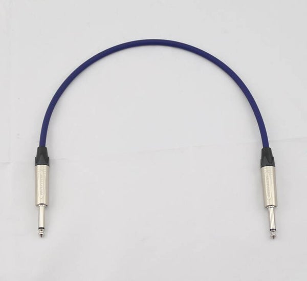 Patch - Klinkenkabel 6,35mm (1/4") TS Gotham GAC-1 Ultra pro Gerade/Gerade - blau / schwarz