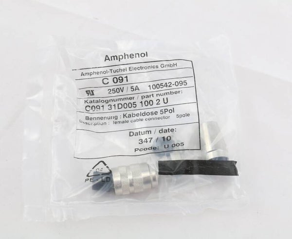 5 pol Klein Tuchel Kabeldose (female) Maschinenstecker C091 31D005 100 2 U