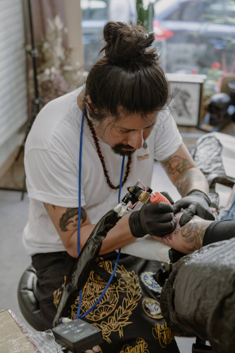 Abidan Guzman, Tattoo Artist