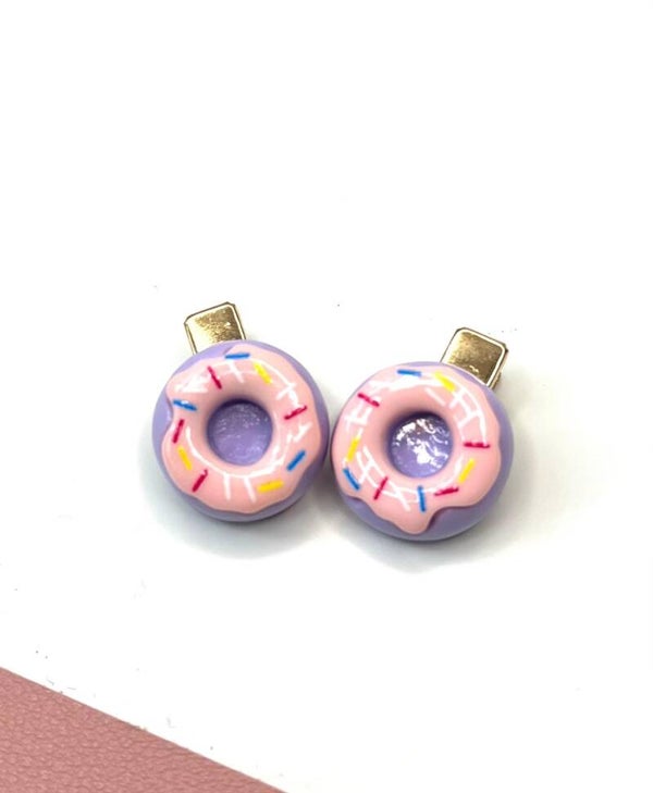 Clipje Donut Paars
