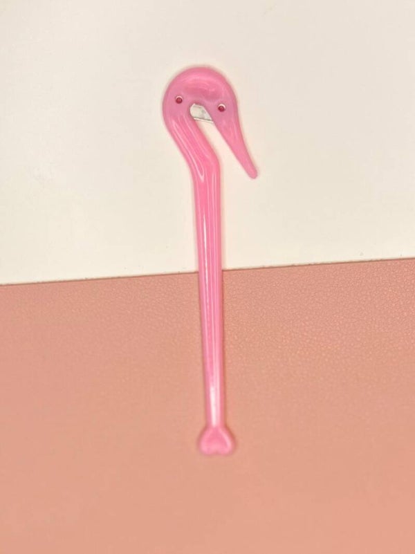 Elastiek mesje licht roze