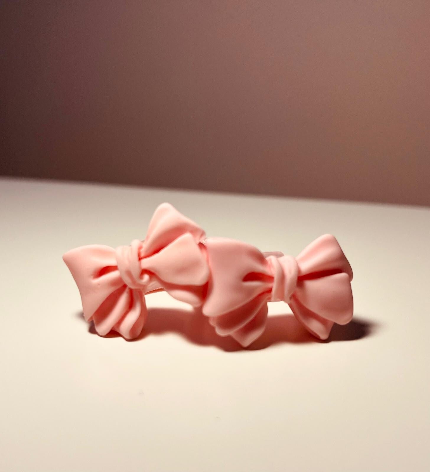 Elastiekjes Strik licht roze