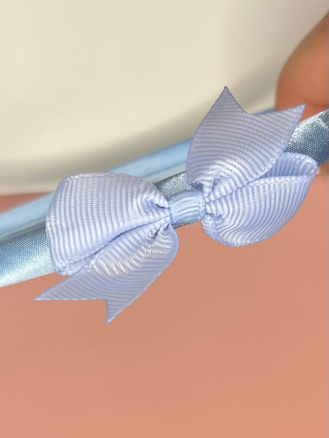 Haarband licht blauw