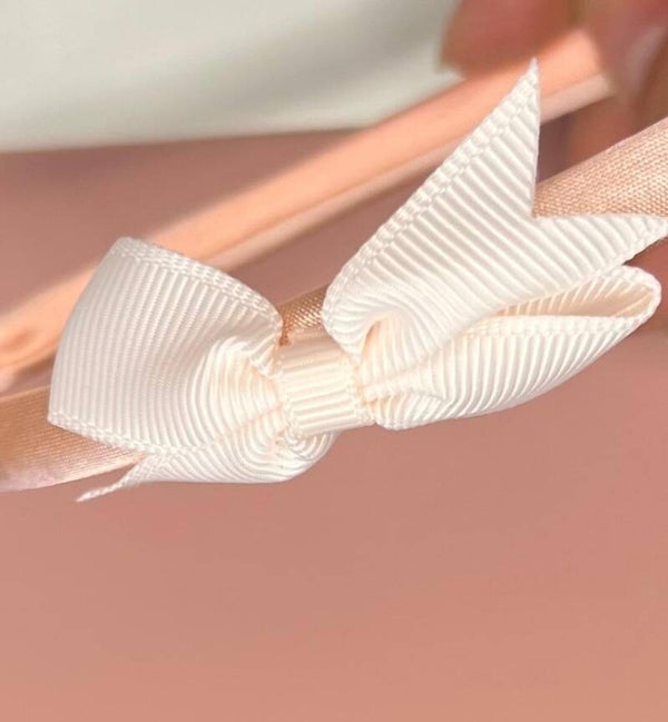 Haarband pastel roze