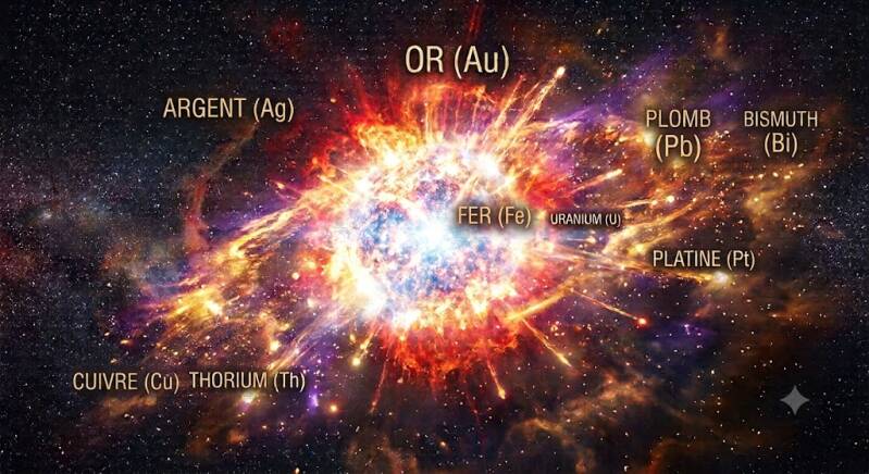 supernovae et formation des éléments lourds
