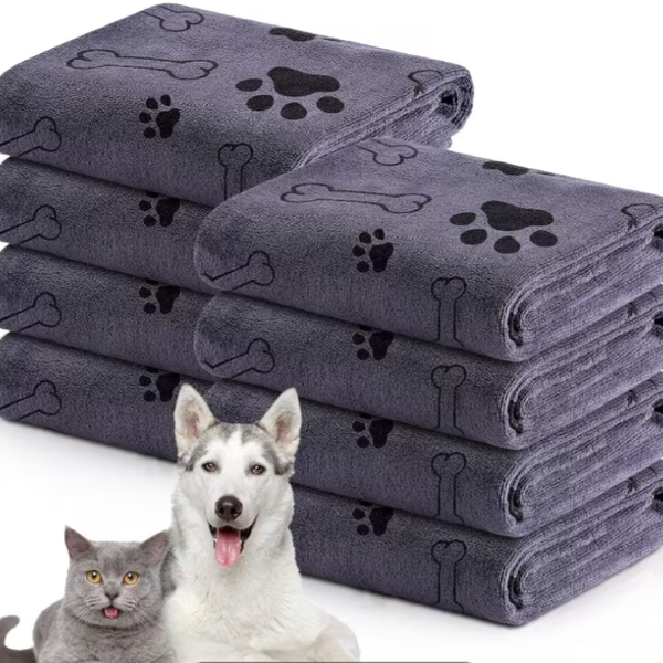 Ręczniki z mikrofibry dla psów