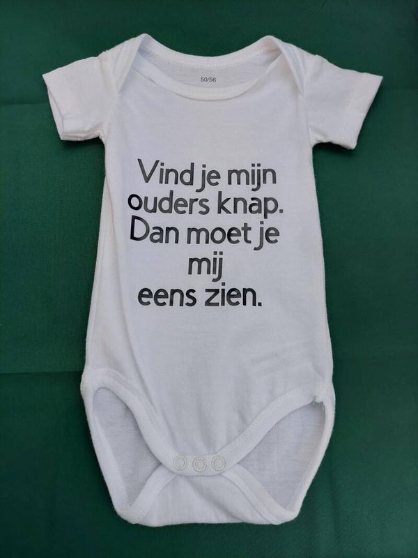 Rompertje Vind je mijn ouders knap. Dan moet je mij eens zien.