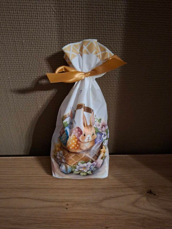 Gevuld Plastiek Paaszakje met trekkoort