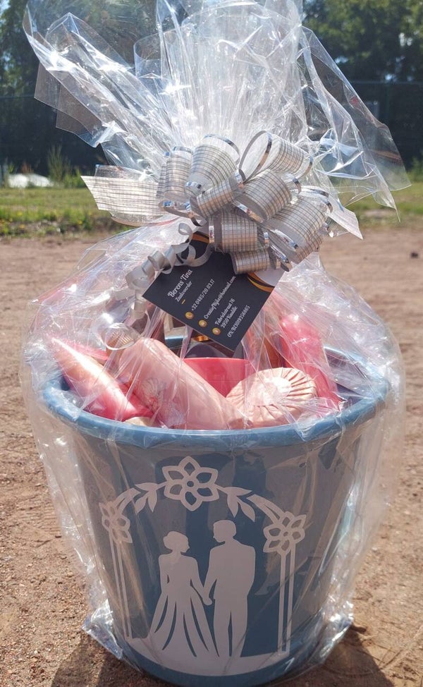 Prieel getrouwd koppel onder Prieel