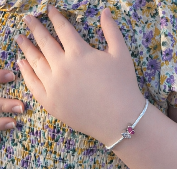 Flutterbun Butterfly Charm Bracelet Set