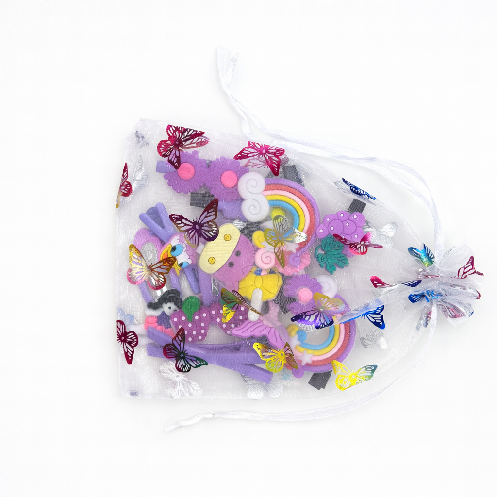 Enchanted Garden Hair Clip Collection