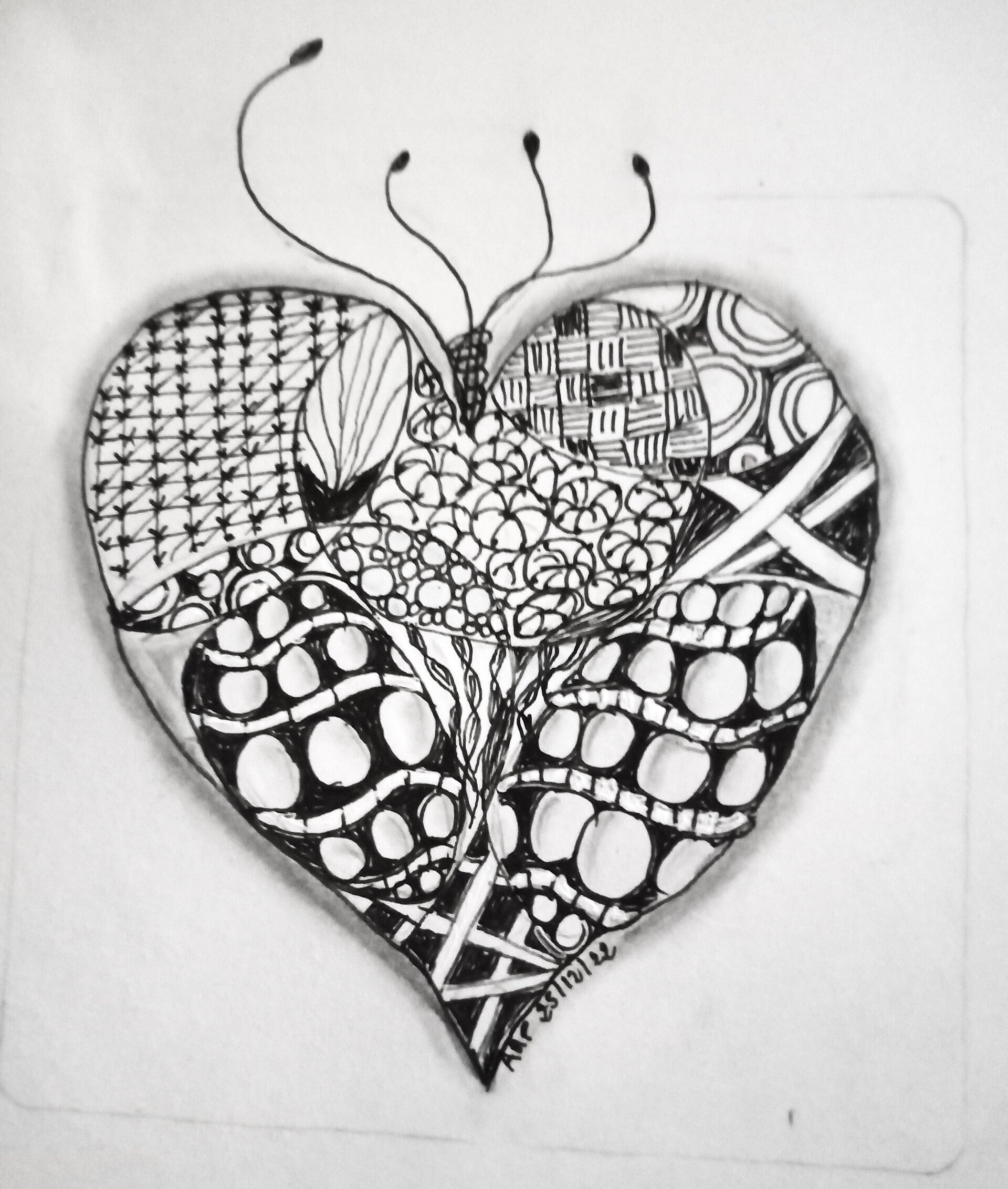 zentangle, ZIA, dessin, meditation, bergerac