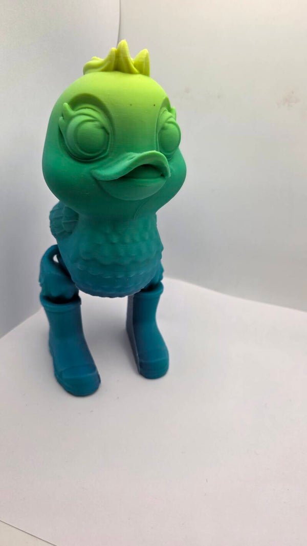 Ente mit beweglichen Füßen