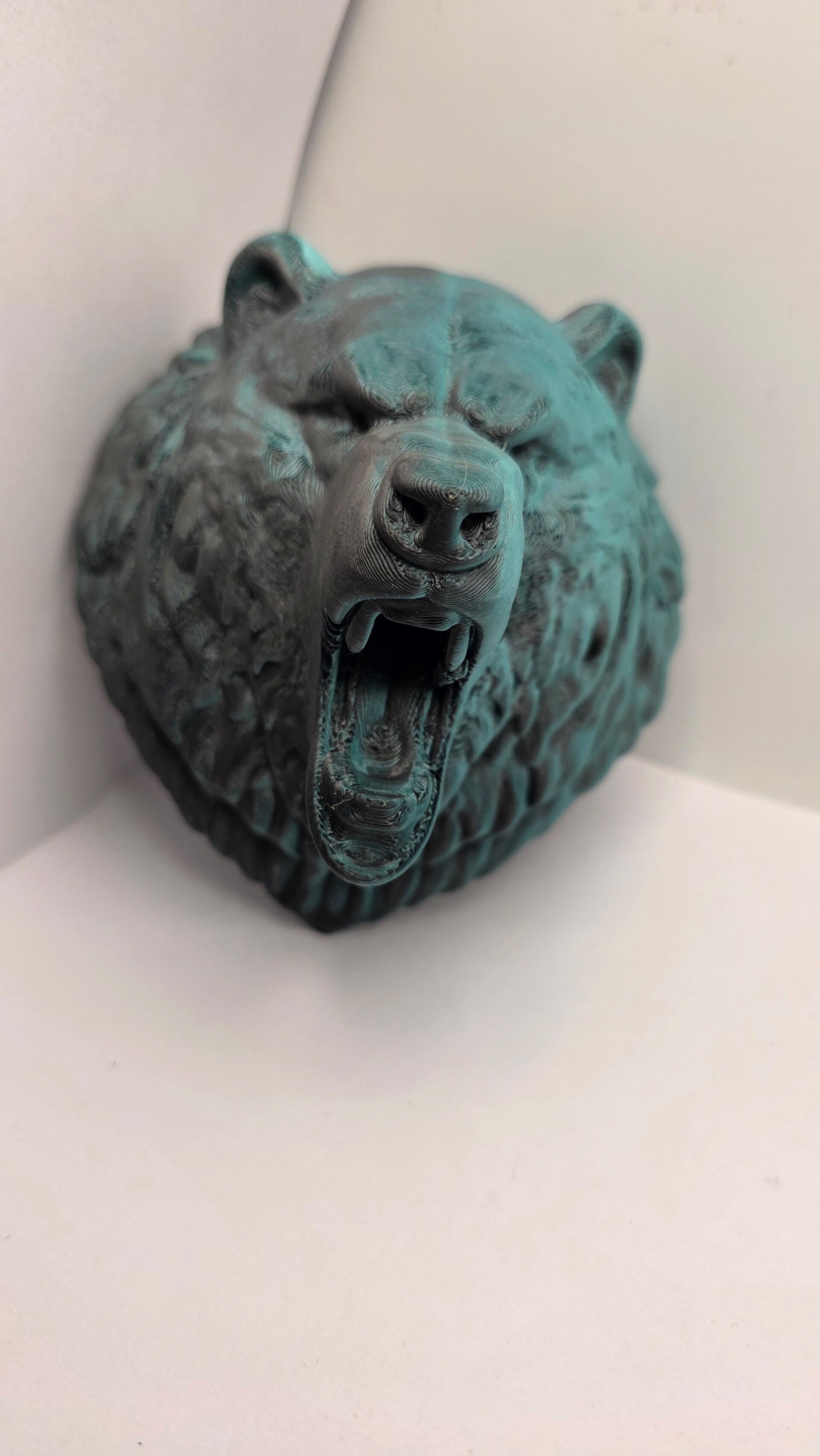 Bärenkopf zum aufhängen