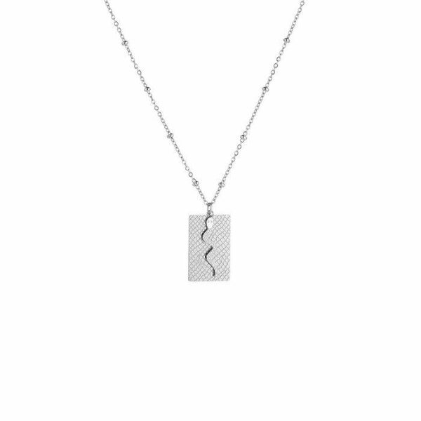 Ketting Slang - Zilver
