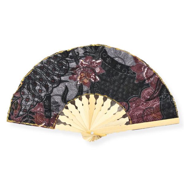 Batik Waaier - Paars