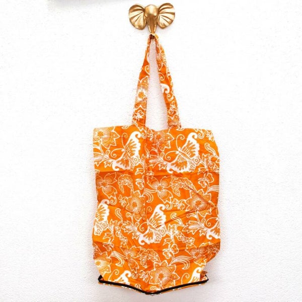 Batik Shopper - Okergeel