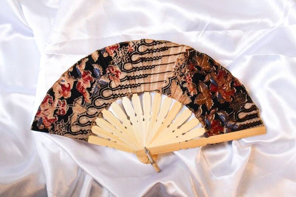 Batik Waaier - Beige