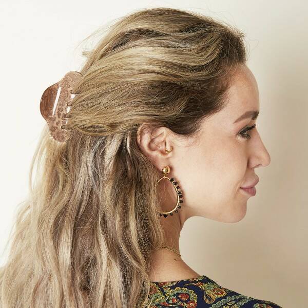 Haarclip Luipaard - Goud