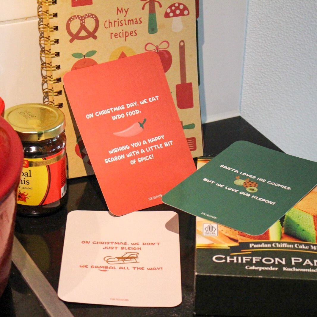 Kerstkaarten 3 stuks