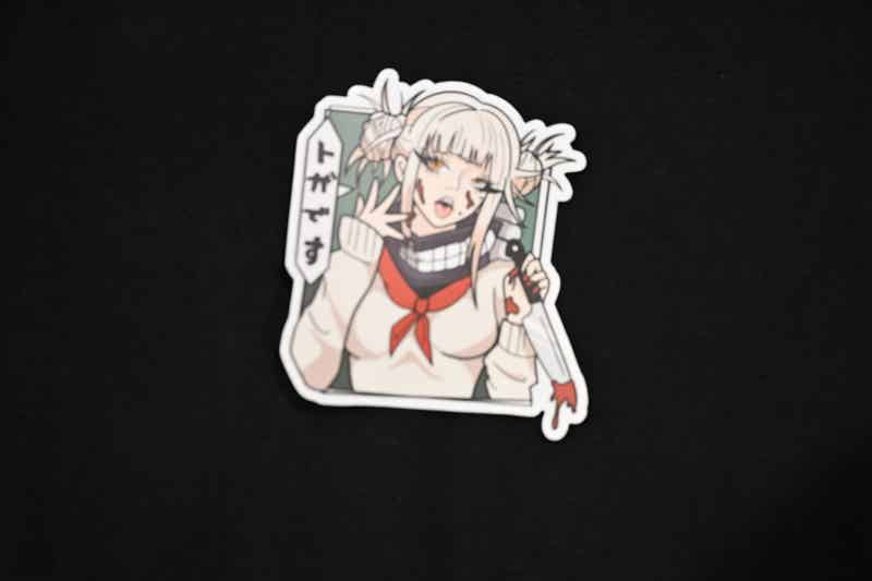 Toga-Inspired Custom Die-Cut Sticker