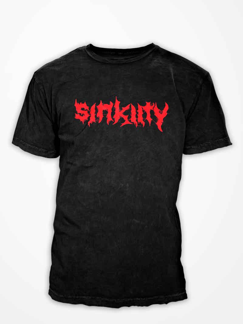 SinKiity Red Logo Tee
