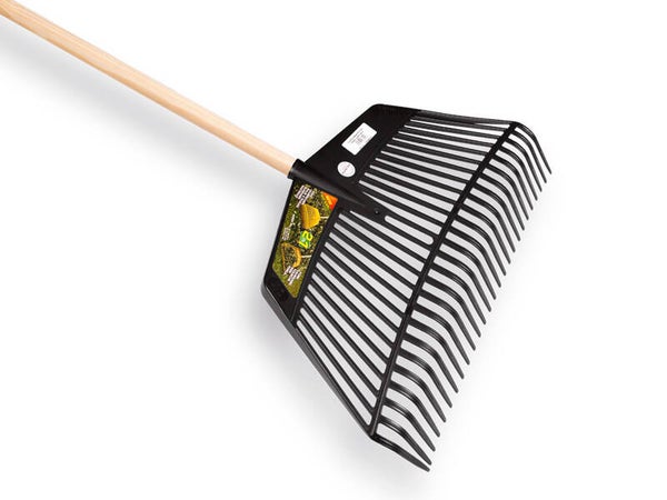 Combi bladhark JOST REGA nylon zwart, 26 tands, 60 cm breed, met IKAPE steel 150 x 2,8 cm