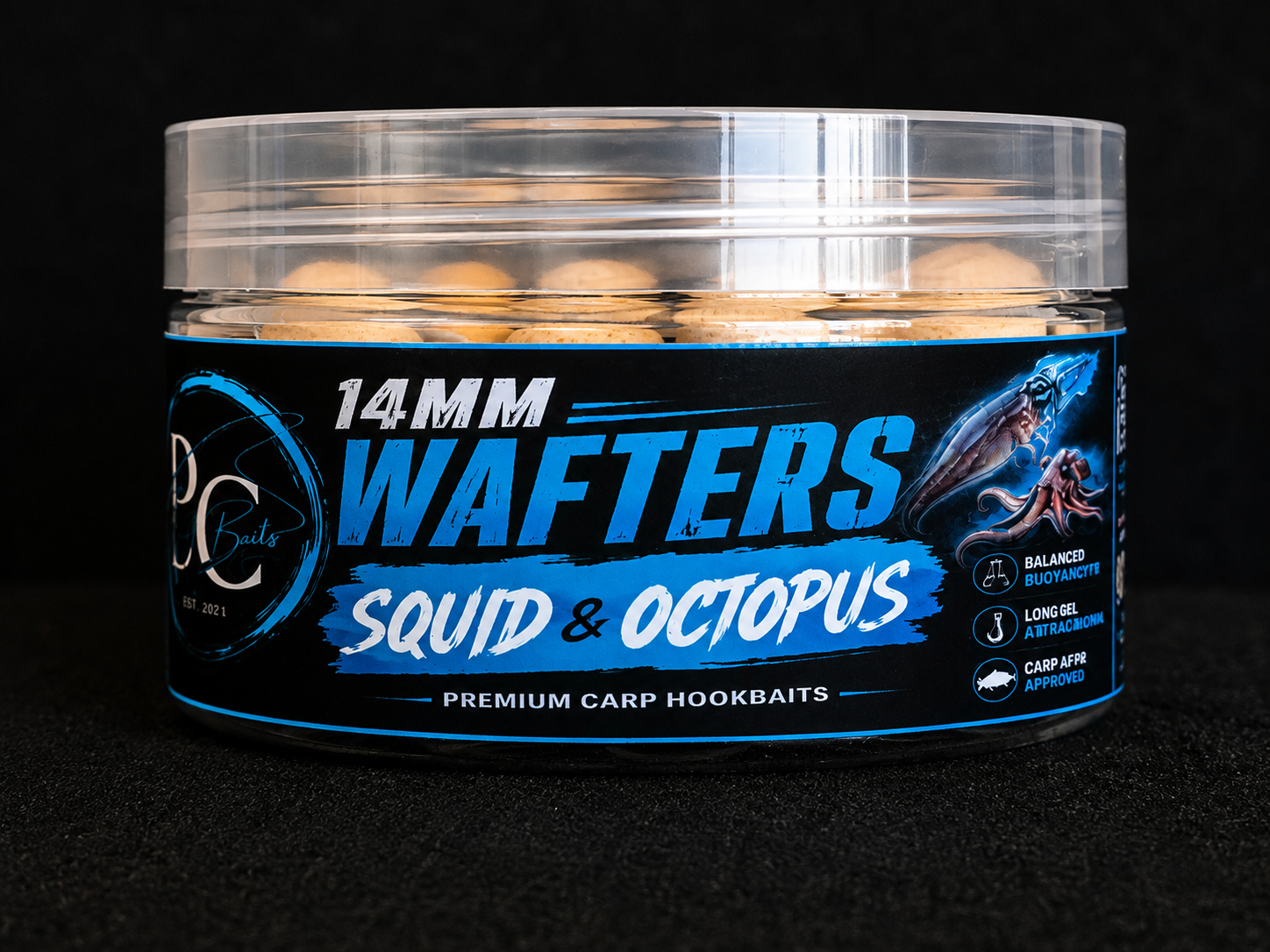 Squid & Octopus 14mm Wafter / Pop-ups Barrels 100ml pot