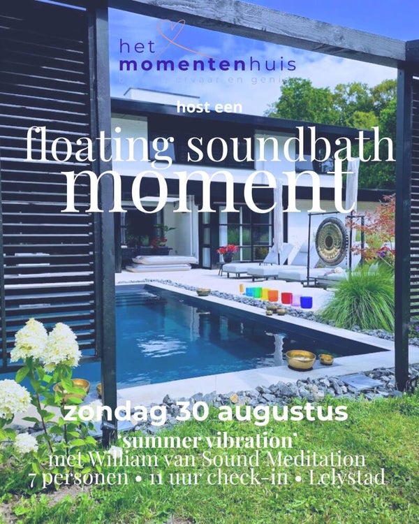 FLOATING SOUNDBATH MOMENT