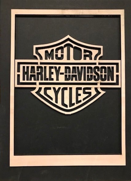 Harley Davidson - wanddecoratie
