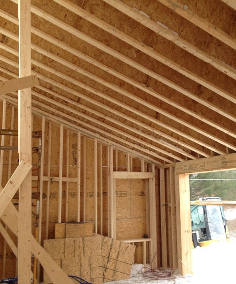 New garage build with renovating an existing house
