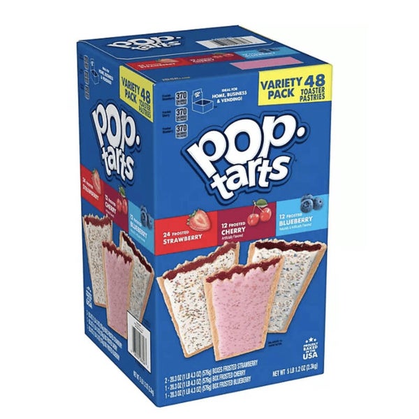 Pop-Tarts Frosted Variety Pack 48 Ct
