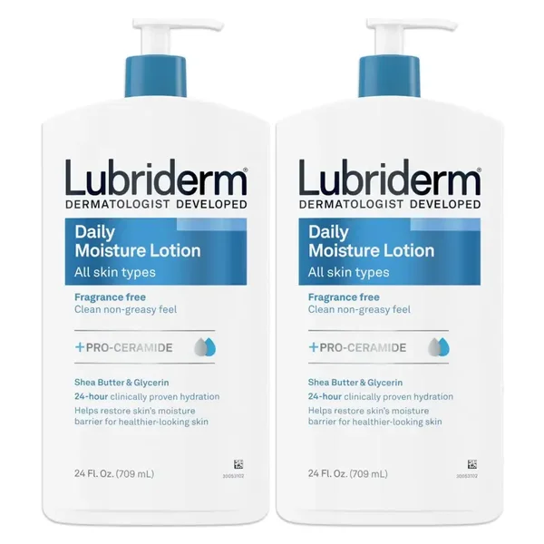 Lubriderm Daily Moisture Body Lotion, 24 fl. oz., 2 pk.