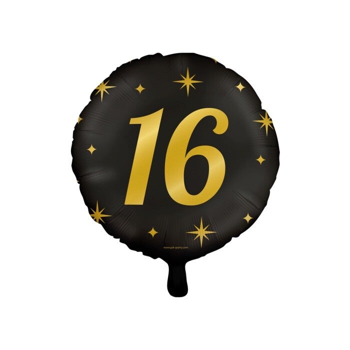 Classy Party Foilballoon - 46 cm - Kies Leeftijden & Varianten