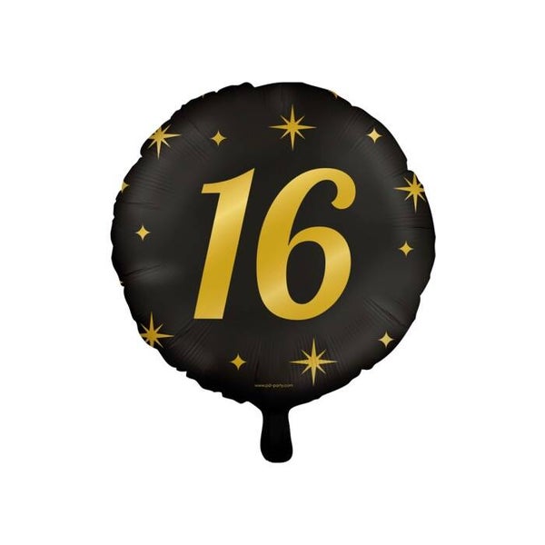 Classy Party Foilballoon - 46 cm - Kies Leeftijden & Varianten