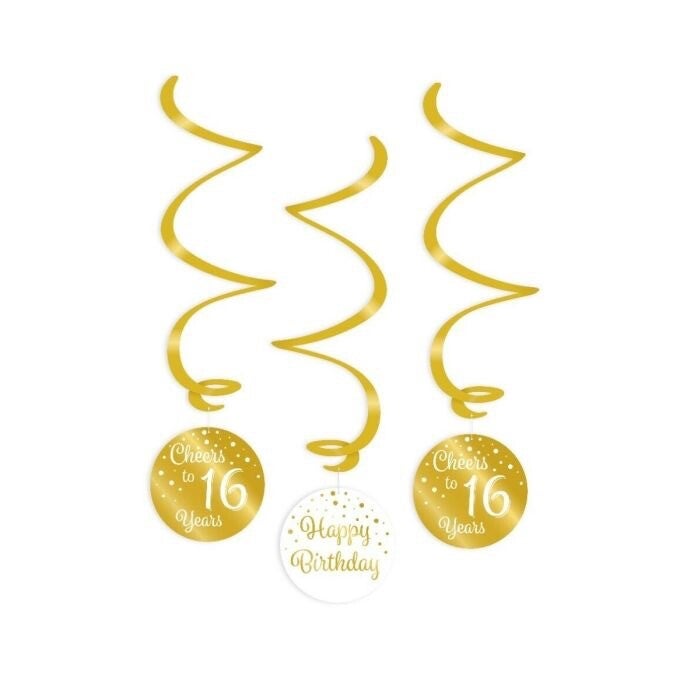 Swirl Goud/Wit - 3 Stuks - Kies Leeftijden & Varianten