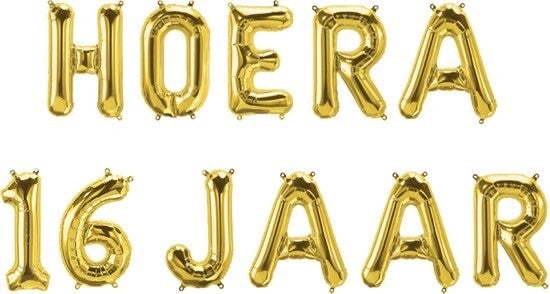 Foilballoon Kit - Kies Leeftijden & Varianten