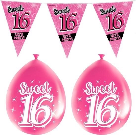 Sweet 16 pakket - S