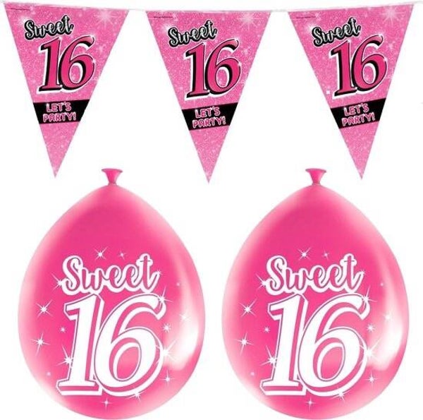 Sweet 16 pakket - S