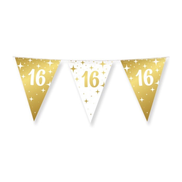 Fancy Party Flags - 10 Meter - Kies Leeftijden & Varianten