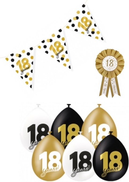 Celebration Decoration versierpakket | Diverse leeftijden