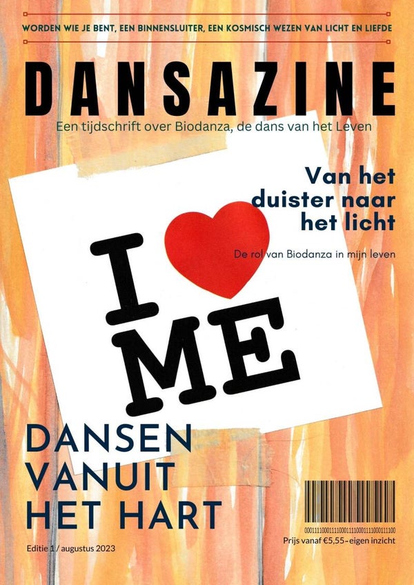 Dansazine,'I love ME' -UITVERKOCHT!!