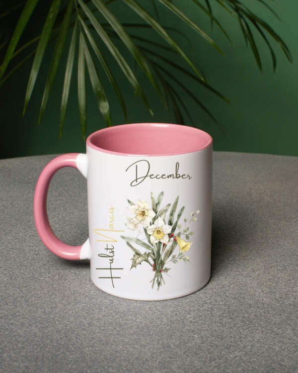 Mok Geboortebloemen december