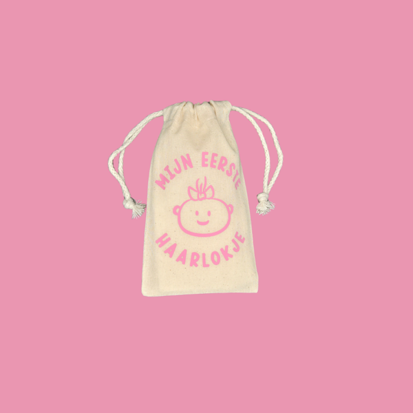 Mijn eerste haarlokje roze